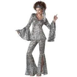 California Costumes Silver Disco Lady Adult Costume -Adult Halloween Costumes Shop unnamed file 1046