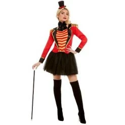 Smiffy's Smiffy Greatest Ringmaster Lady Adult Costume 9 Smiffy's Smiffy Greatest Ringmaster Lady Adult Costume -Adult Halloween Costumes Shop unnamed file 1059
