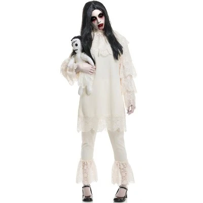 Charades Costumes Charades Wicked Doll Adult Costume 5 Charades Costumes Charades Wicked Doll Adult Costume - Image 3