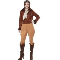 California Costumes Amelia Earhart/Aviator Adult Costume -Adult Halloween Costumes Shop unnamed file 1195
