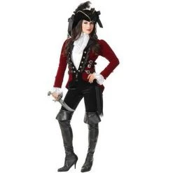Charades Costumes Charades Pirate Lady Jacket-Set Costume 11 Charades Costumes Charades Pirate Lady Jacket-Set Costume -Adult Halloween Costumes Shop unnamed file 1291