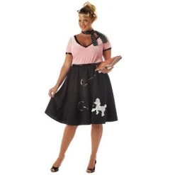 California Costumes 50's Sweetheart Plus Size Costume -Adult Halloween Costumes Shop unnamed file 1304
