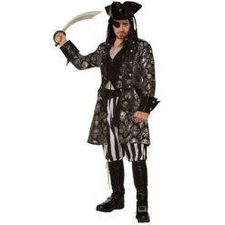 Forum Novelties Mens Captain Sterling Blackskull Costume