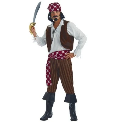 Forum Novelties Mens Shipwrecked Pirate Costume 4 Forum Novelties Mens Shipwrecked Pirate Costume - Image 2