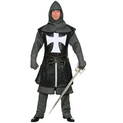 Forum Novelties Medieval Black Knight Costume Adult 4 Forum Novelties Medieval Black Knight Costume Adult - Image 2