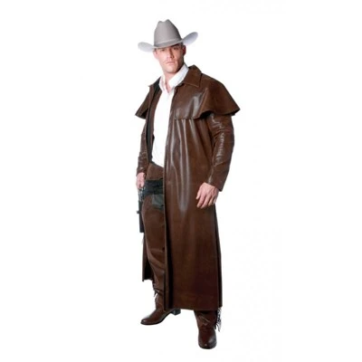 Underwraps Costumes Cowboy Costume Duster Coat Adult 3 Underwraps Costumes Cowboy Costume Duster Coat Adult