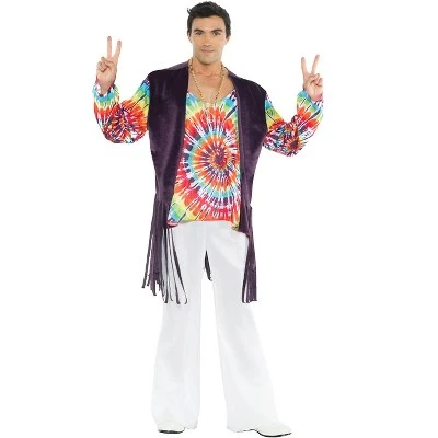 Underwraps Costumes 60'S Tie Dye Adult Costume 3 Underwraps Costumes 60'S Tie Dye Adult Costume