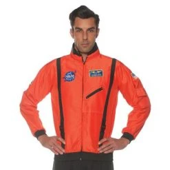 Underwraps Costumes Space Jacket Adult Costume (Orange)