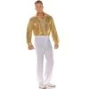 Underwraps Costumes Gold Sequin Shirt Adult Costume -Adult Halloween Costumes Shop unnamed file 1552