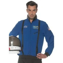 Underwraps Costumes Space Jacket Adult Costume (Blue)