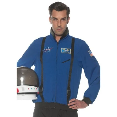 Underwraps Costumes Space Jacket Adult Costume (Blue) 5 Underwraps Costumes Space Jacket Adult Costume (Blue) - Image 3