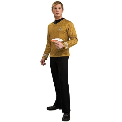 Rubie's Rubies Star Trek Mens Deluxe Captain Kirk Costume 4 Rubie's Rubies Star Trek Mens Deluxe Captain Kirk Costume - Image 2