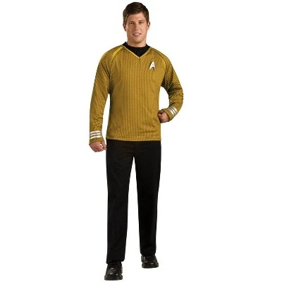 Rubie's Rubies Star Trek Mens Grand Heritage Captain Kirk Costume 3 Rubie's Rubies Star Trek Mens Grand Heritage Captain Kirk Costume