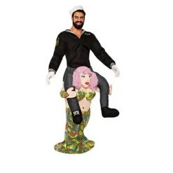 Forum Novelties Sailor Ride On Shoulder Mermaid Adult Costume