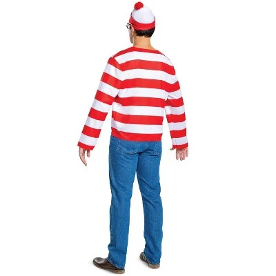 Where's Waldo? Waldo Classic Adult Costume 3 Where's Waldo? Waldo Classic Adult Costume