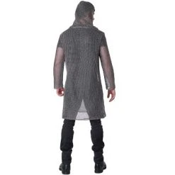 California Costumes Metallic Knit Chainmail Tunic and Cowl Adult Costume