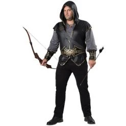 InCharacter Costumes InCharacter Hooded Huntsman Plus Size Costume