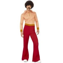 Smiffy's Smiffy 70s Cool Guy Adult Costume -Adult Halloween Costumes Shop unnamed file 217
