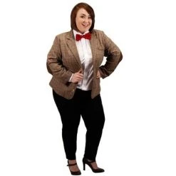 Elope Doctor Who 11th Dr Women's Costume 1 Plus Size Jacket