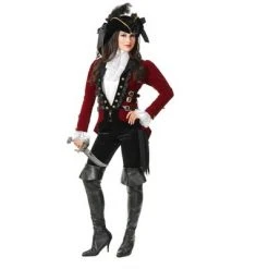 Charades Costumes Charades Pirate Lady Jacket Costume