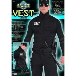 Forum Novelties S.W.A.T. Costume Vest Adult