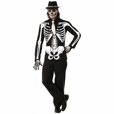Forum Novelties Skeleton Bones Adult Costume Jacket 4 Forum Novelties Skeleton Bones Adult Costume Jacket - Image 2