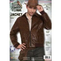 Forum Novelties 1940s Mens Bomber Jacket Costume