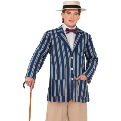 Forum Novelties Roaring 20s Boater Jacket Adult Costume 3 Forum Novelties Roaring 20s Boater Jacket Adult Costume