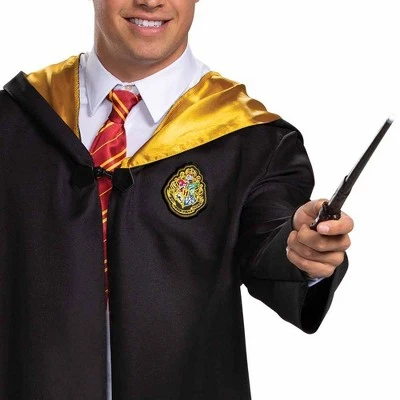 Adult Harry Potter Hogwarts Halloween Costume Robe One Size 4 Adult Harry Potter Hogwarts Halloween Costume Robe One Size - Image 2