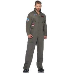 Top Gun Top Gun Men's Flight Suit Plus Size Costume -Adult Halloween Costumes Shop unnamed file 2407