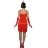 Smiffy's Smiffy Short Flapper Dress Adult Costume (Red) -Adult Halloween Costumes Shop unnamed file 2463