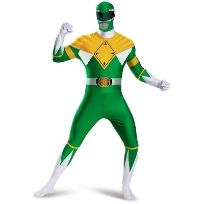 Power Rangers Mighty Morphin Green Ranger Bodysuit Tween/Adult Costume 5 Power Rangers Mighty Morphin Green Ranger Bodysuit Tween/Adult Costume - Image 3
