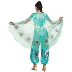 Aladdin Jasmine Teal Deluxe Adult Costume