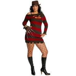A Nightmare on Elm Street Miss Krueger Plus Size Costume