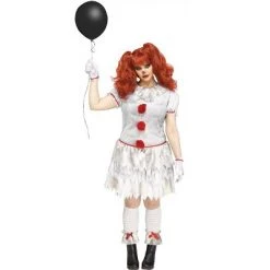 Fun World Carnevil Clown Plus Size Costume -Adult Halloween Costumes Shop unnamed file 2551