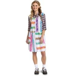 Stranger Things Eleven S4 Look Deluxe Adult Costume -Adult Halloween Costumes Shop unnamed file 2563