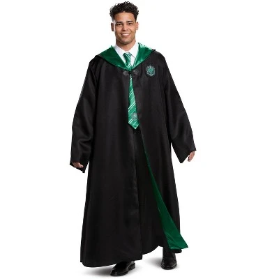 Harry Potter Slytherin Robe Deluxe Tween/Adult Costume 5 Harry Potter Slytherin Robe Deluxe Tween/Adult Costume - Image 3