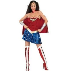 DC Comics Justice League Secret Wishes Wonder Woman Adult Costume
