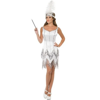 Smiffy's Smiffy Fever Flapper Dazzle Adult Costume 4 Smiffy's Smiffy Fever Flapper Dazzle Adult Costume - Image 2