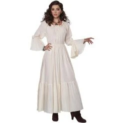California Costumes Renaissance Peasant Chemise Adult Costume (Beige) -Adult Halloween Costumes Shop unnamed file 2659