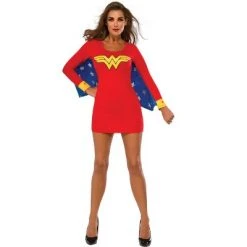 DC Comics Wonder Woman Cape Dress Adult Costume 9 DC Comics Wonder Woman Cape Dress Adult Costume -Adult Halloween Costumes Shop unnamed file 2813