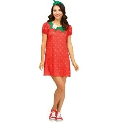 Fun World Strawberry Cutie Adult Costume 7 Fun World Strawberry Cutie Adult Costume -Adult Halloween Costumes Shop unnamed file 2826