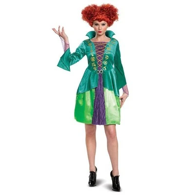 Adult Disney Hocus Pocus Winifred Sanderson Halloween Costume Dress 8 Adult Disney Hocus Pocus Winifred Sanderson Halloween Costume Dress - Image 6