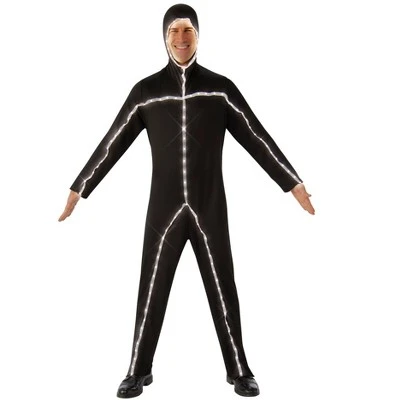 Rubie's Rubies Light Up Stick Man Adult Costume 3 Rubie's Rubies Light Up Stick Man Adult Costume