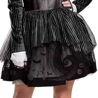 Adult Disney The Nightmare Before Christmas Jack Skellington Halloween Costume Tutu Dress with Accessories 6 Adult Disney The Nightmare Before Christmas Jack Skellington Halloween Costume Tutu Dress with Accessories - Image 4