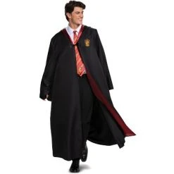 Harry Potter Gryffindor Robe Deluxe Tween/Adult Costume -Adult Halloween Costumes Shop unnamed file 2954
