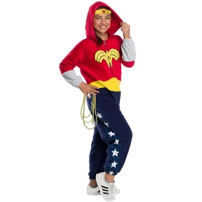 Rubie's Rubies Girls' DC Comics Wonder Woman Halloween Costume 4 Rubie's Rubies Girls' DC Comics Wonder Woman Halloween Costume - Image 2