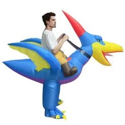 Studio Halloween, LLC Pterodactyl Ride-In Inflatable Adult Costume | Standard