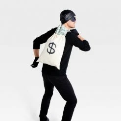 Hyde & EEK! Boutique Adult Bank Robber Halloween Costume Accessory Set - Hyde & EEK! Boutique™