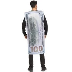 Fun World Money, Money! 100 Dollar Bill Adult Costume